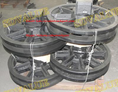 China NIPPON SHARYO Crawler Crane DH308 Front Idler Assy for sale