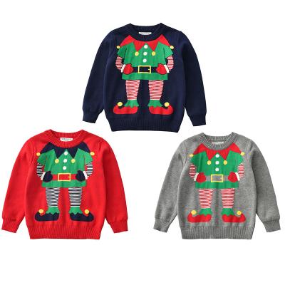 China Wholesale Christmas Breathable Fashion New Arrival Sweater Toddler Boys Cartoon Clothes Autumn Kids Winter Children Clothing Girls Sweater for sale