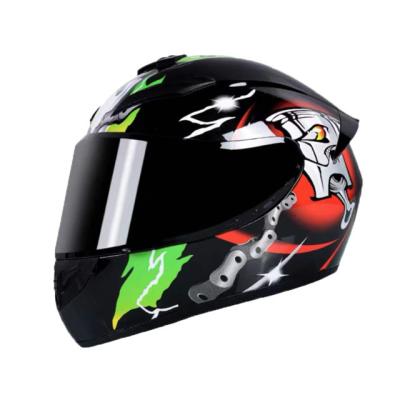 China Motorcycle, Scooter And Motorbike Safety Heavy Duty Motorcycle Helmet Covered With Fog Proof Gray In Autumn And Winter for sale