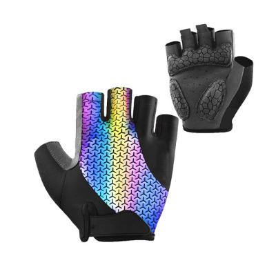 China Comfortable/Breathable/Durable Mountain Bike Half Finger Gloves Breathable, Non-slip Pad, Lightweight Gloves For Exercise Motorcycle for sale