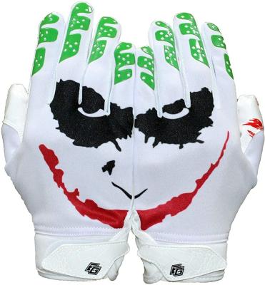 China Professional custom made comfortable/breathable/durable american football gloves, american football receiver gloves, american football gloves for sale