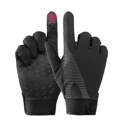 China Outdoor Thin Breathable Silk Cycling Sports Touch Screen Sunscreen Gloves Ice Comfortable/Breathable/Durable Summer Fitness Increasing Gloves Quickly Dry for sale