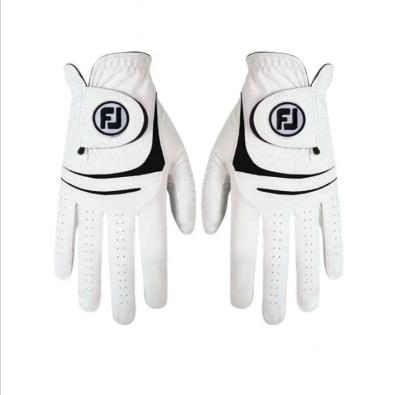 China Sheepskin Golf Gloves Men's and Women's Leather Gloves Men's and Women's Non-slip Breathable Wear Exercise Left and Right Hands for sale