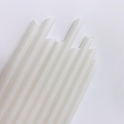 China Minimalist PLA Biodegradable Disposable Eco-friendly Plastic Straws Color Compostable Degradable Drinking Straws for sale