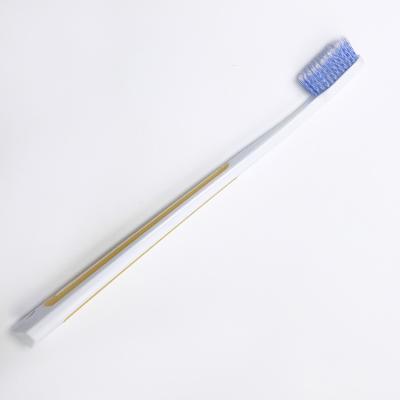 China Environmental Friendly Small Batch Custom Soft Bristle Color Degradable Adult Kids Toothbrush for sale