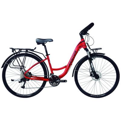 China Aluminum alloy 38 speed travel bike with oil suspension front fork aluminum alloy women's bicycle manufacturing for sale