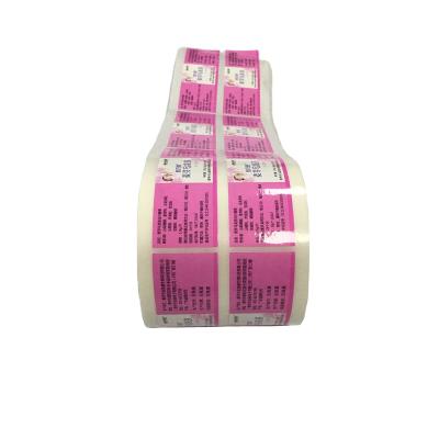 China Waterproof Health Care Products Drug Label Bottle Label Printing for sale