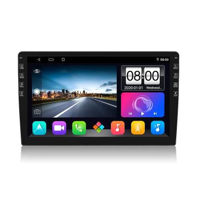 China GPS Double Side Buttons 10 Inch 2.5D Android Car Radio GPS Navigation One DVD Player BT WIFI Mirror Link 2 Din Car Audio Stereo for sale