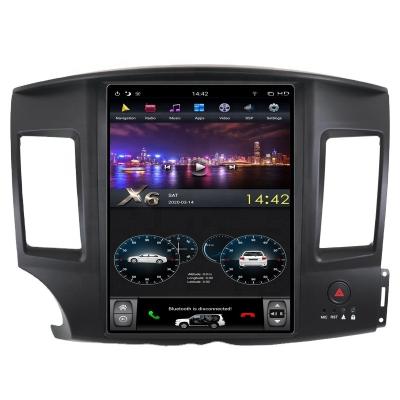 China Vertical Amplifier 12.1'' Screen 4+64GB Android Car Multimedia Player Radio GPS Navigation For Mistubishi 2010-2016 Lancer-EX for sale