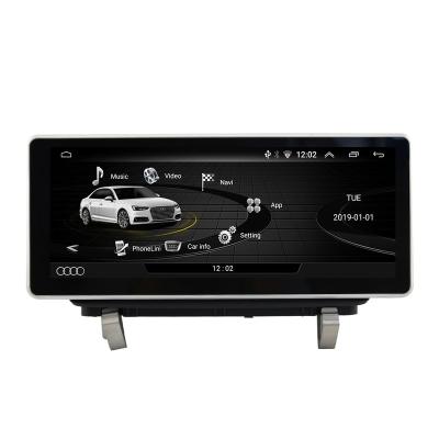 China Android 8.8/10.25inch 8 Core Android 10 Car Multimedia Player Auto Stereo For Audi Q3 2012-2018 Touch Screen WIFI GPS Navi Carplay for sale