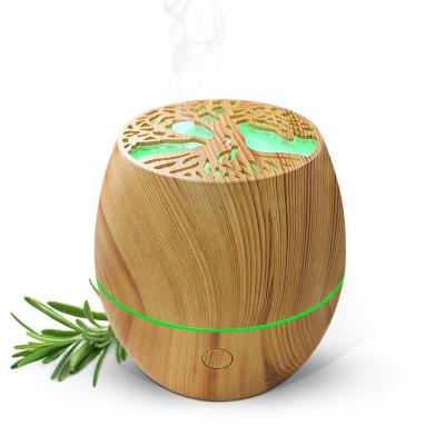 China Hotel Outlet Hot Sale Model USB Aromatherapy Diffuser 120ml Ultrasonic Humidifier Aroma Diffuser Mini for sale