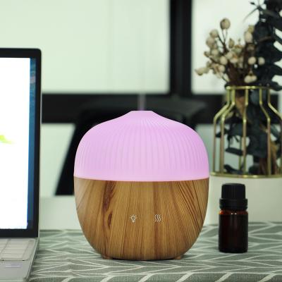 China New USB Mini Grain Scent Diffuser Comfortable Portable Ultrasonic Wooden Electric Diffuser Aromatherapy Smell Ultrasonic Humidifier for sale