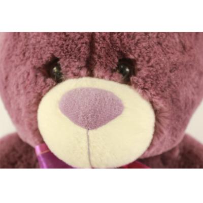 China Viable Purple Teddy Bear Hug Bear Plush Toy Stuffed Animals for sale