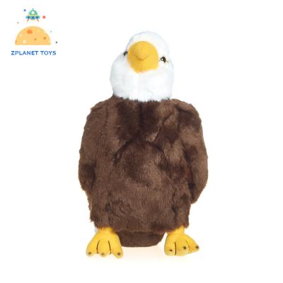 China Hot Selling Adults Eagle Soft Toy Plush Jungle Eagle Toy for Kids Eagle Stuffed Animal for sale