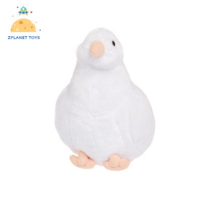 China Innovative Adults Stuffed Plush Doll Dove Lovely Peace Doll Soft Toys for sale