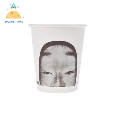 China Recycled Materials 100% Pla Wall Disposable Biodegradable Hot Coffee Cup Double Coated Kraft Paper Cups for sale