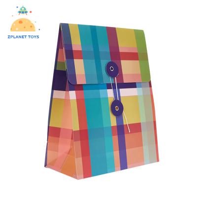 China Materials Manufacturer Recycled Luxury Custom Printed Craft Paper Shopping Gift Bags With Your Own Logo for sale