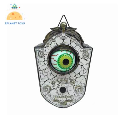 China Viable Animated Eyeball Halloween Decor Doorbell With Spooky Sounds for sale