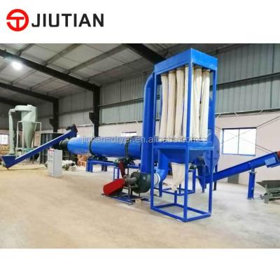 China China continuous hot sale biomass dryer bamboo drying machine bamboo shavings dryer for sale for sale