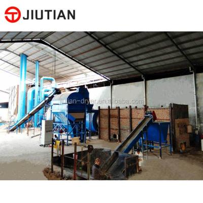 China Continuous Shell Rotary Dryer Hemp Leaf Biomass Peanut Drying Machine Dryer Equipment for sale