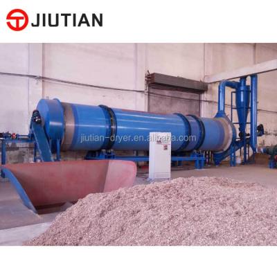 China Factory price continuous wood sawdust flour drying machine rotary drum dryer machine for sale