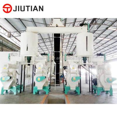 China Continuous Drying Machine China Customized Complete Biomass Pellet Production Line For Sale for sale