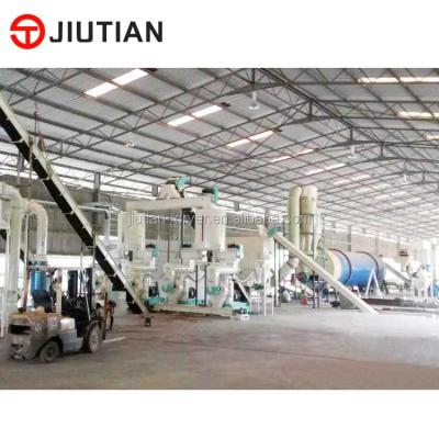 China Custom Continuous Drying Machine Biomass Rice Husk Pellet Machine Drying Production Line for sale