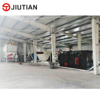 China Continuous Drying Machine Large Capacity Sugarcane Bagasse Dryer For Biomass Waste for sale