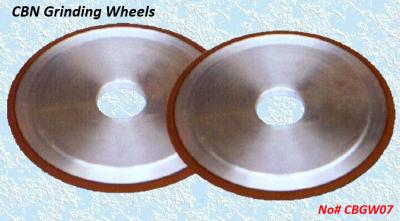 China Resin Bond CBN Grinding Wheels - CBGW07 for sale