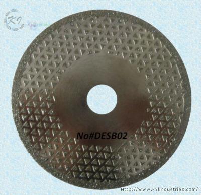 China Electroplated Diamond Cutting Blades - DESB02 for sale