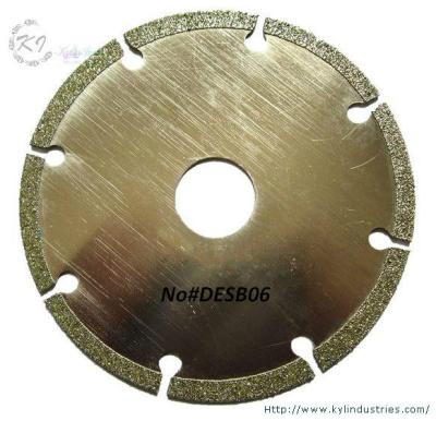 China Electroplated Segmented Saw Blades - DESB06 for sale