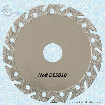 China Electroplated Segmented Saw Blades - DESB10 for sale