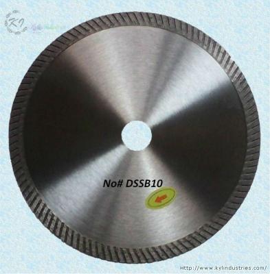 China Continuous Rim Diamond Turbo Blade - DSSB10 for sale