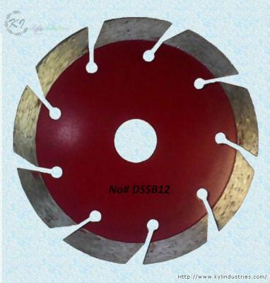 China Segmented Diamond Saw Blade for Granite and Concrete - DSSB12 for sale