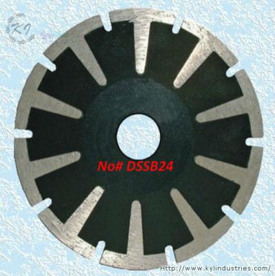 China Continuous Rim Diamond Concave Saw Blades - DSSB24 for sale