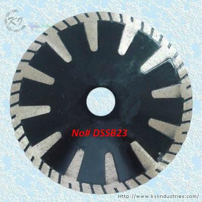 China Continuous Rim Deep Drop T-segmented Turbo Saw Blades - DSSB23 for sale