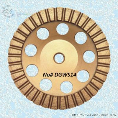 China Continuous Ladder Segment Cup Grinding Wheel - DGWS14 for sale