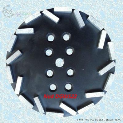 China Concrete Floor Grinding Plate - DGWS22 for sale