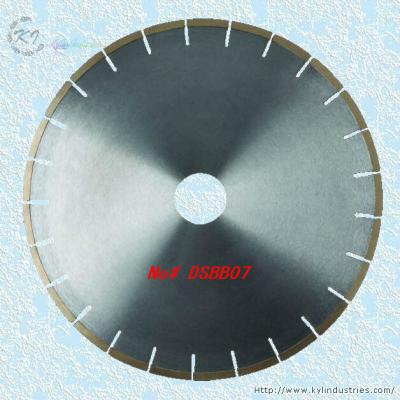 China Silver Brazed Diamond Saw Blade for Cutting Quartz and Microcrystalline Stone - DSBB07 for sale