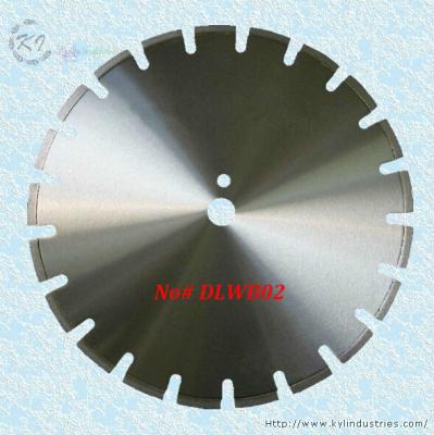 China Laser Welded Diamond Saw Blade for Cutting Asphalt and Green Concrete - DLWB02 (U slot) for sale