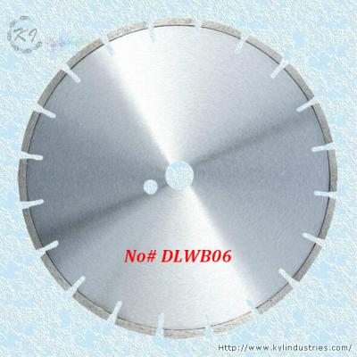 China Laser Welded Diamond Saw Blade for Cutting Granite and Marble - DLWB06 (Narrow U-slot) for sale