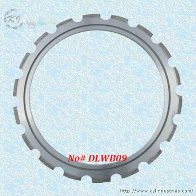 China Laser Welded Diamond Ring Saw Blade for Concrete - DLWB09 for sale