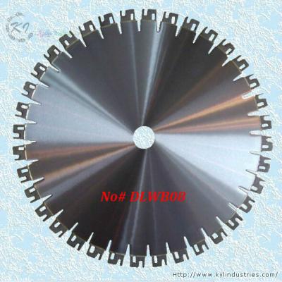 China Laser Welded Diamond Saw Blade for Cutting Reinforced Concrete - DLWB08 for sale