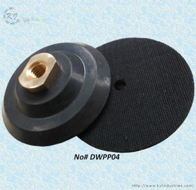 China Velcro Back Pads Holder with M14 female thread / Holder for Polishing Pads for sale