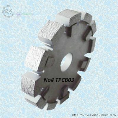 China Diamond Tuck Point Cutting Blade for Granite and Concrete Engroove - TPCB03 for sale