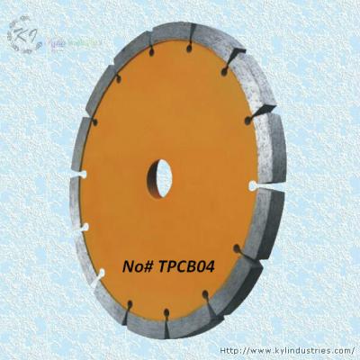 China Diamond Tuck Point Cutting Blade for Granite and Concrete Engroove - TPCB04 for sale