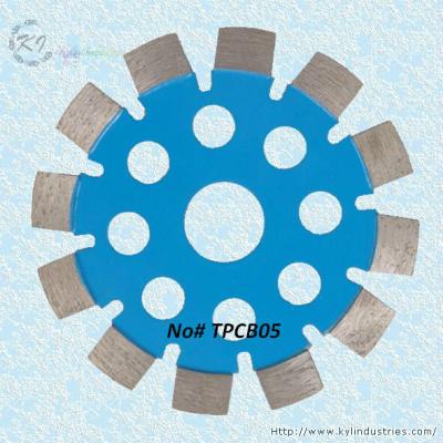 China Diamond Tuck Point Cutting Blade for Granite and Concrete Engroove - TPCB05 for sale