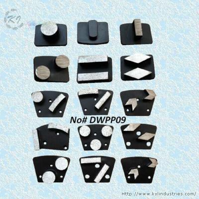 China Replaceable Diamond Grinding Pads - DWPP09 for sale