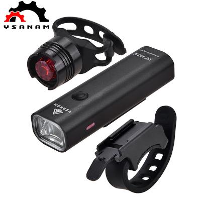 China Smart Sensor Light Perception USB Charging YSANAM Cycling Front Lamp Bike Tail Light Waterproof Torch Led Light Set USB Charging Rechargeable Bicycle Head Light Holder for sale