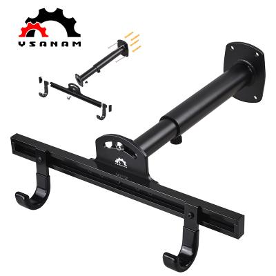 China 42*12*11.5CM YSANAM Bicycle Hook Alloy Cheap Adjustable Pedal Holder Glass Bike Accessories Bike Wall Metal Hook Bike Parking Rack for sale